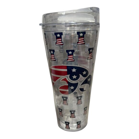 Iowa Hawkeyes 22oz. Tritan Americana Tumbler With Lid - NEW - Picture 1 of 5